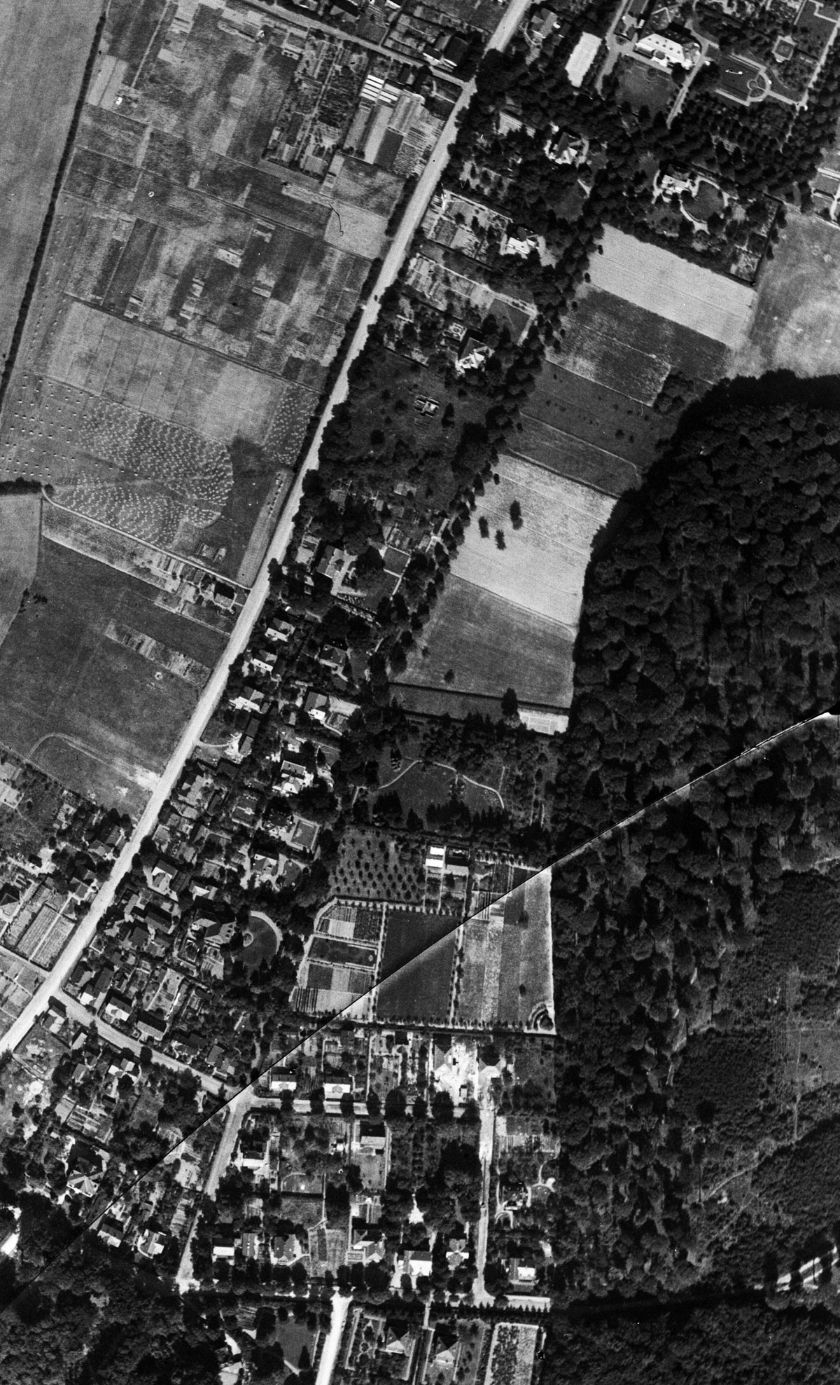 Luftaufnahme von 1929